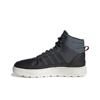 Adidas Neo Frozetic Blizzare Wear-Resistant Mid-Top Skateboard Shoes Unisex Black