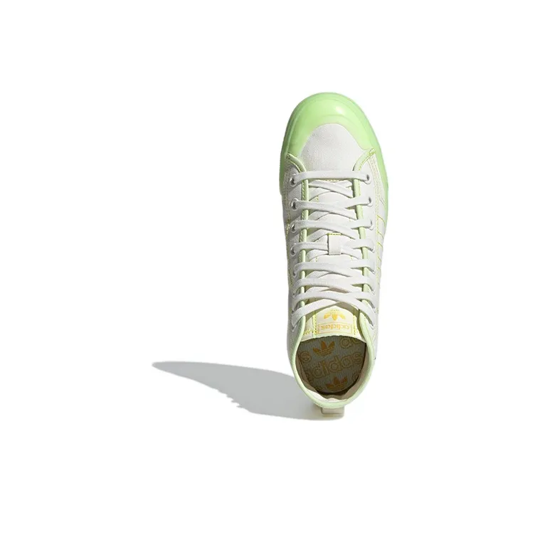 Adidas Originals Nizza Hi Rf 'Cream Yellowgreen'-4