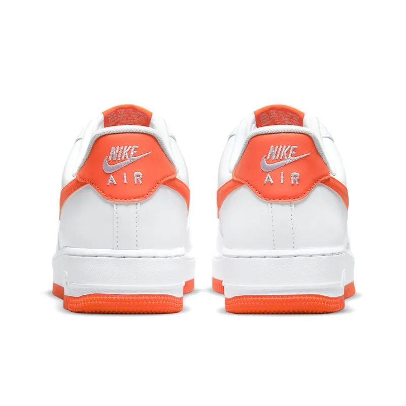 Nike Air Force 1 Low White Orange 2021-4