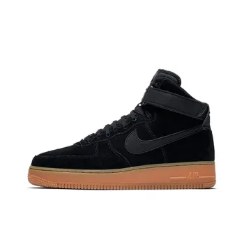 Nike Air Force 1 High '07 LV8 Suede Black Gum Medium Brown