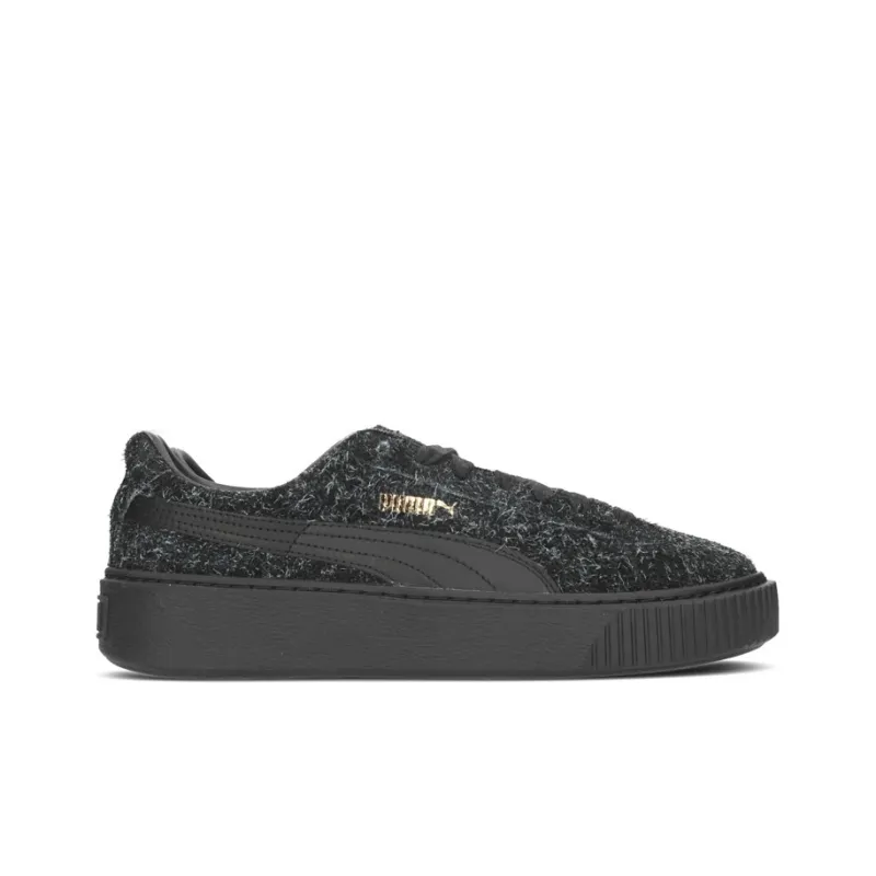 PUMA Suede Platform Elemental 'Black' Women's-1