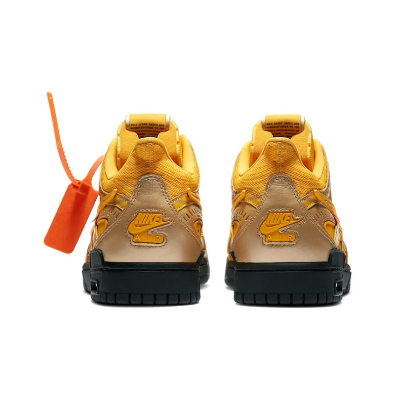 Nike Air Rubber Dunk 'Off-White University Gold'-4