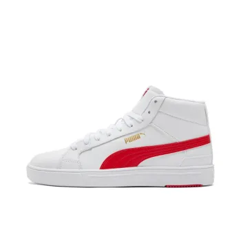 PUMA Serve Pro Lite Mid 'White High Risk Red'