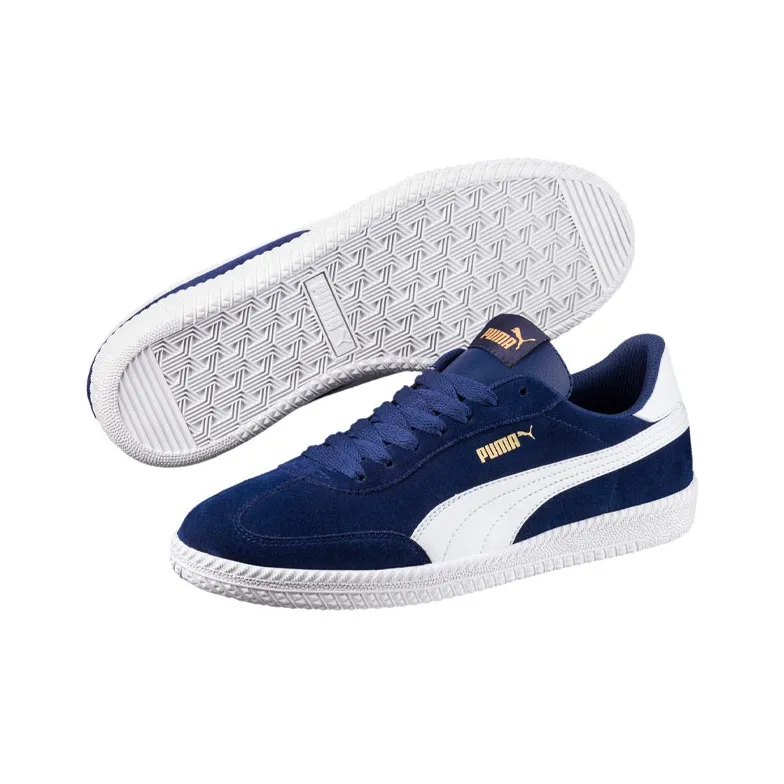 PUMA Astro Cup Skateboard Shoes Unisex Low-Top Blue-4