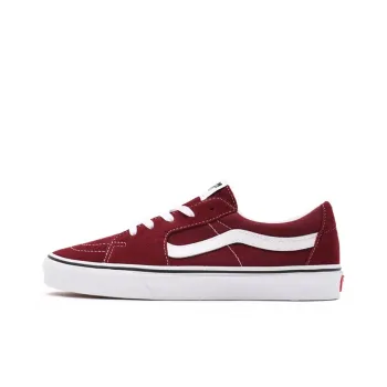 Vans SK8 Low Breathable Non Slip Wear resistant Low Tops Casual Skateboarding Shoes Red