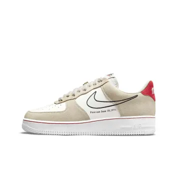 Nike Air Force 1 Low First Use Light Sail Red