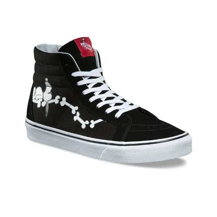 Vans Sk8 Hi Re Issue Peanuts Snoopy Bones 2017-2