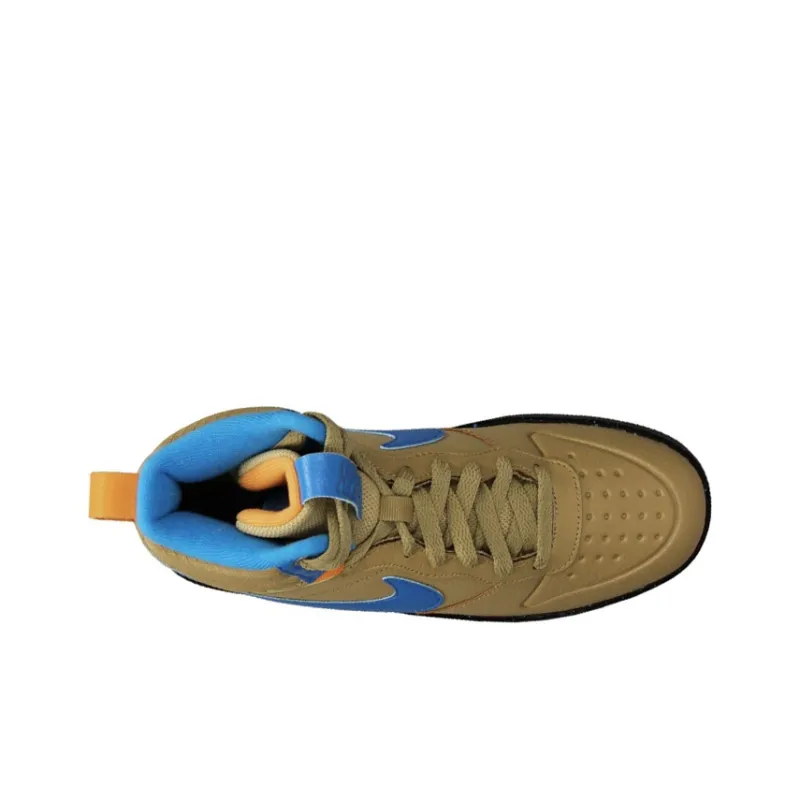 Nike Court Borough Mid 2 Boot 'Club Gold Blue Hero' Gs-2