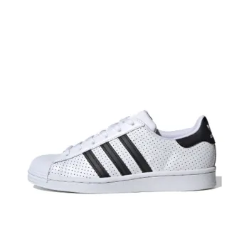 Superstar Women's Adidas Originals 'White Black Perforated' Women's