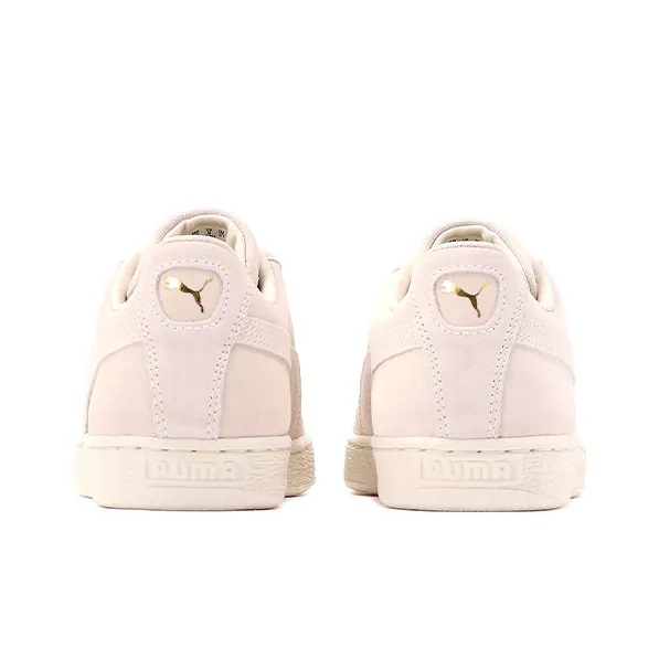 PUMA Suede Series Skateboard Shoes Unisex Low-Top Light Pink-3