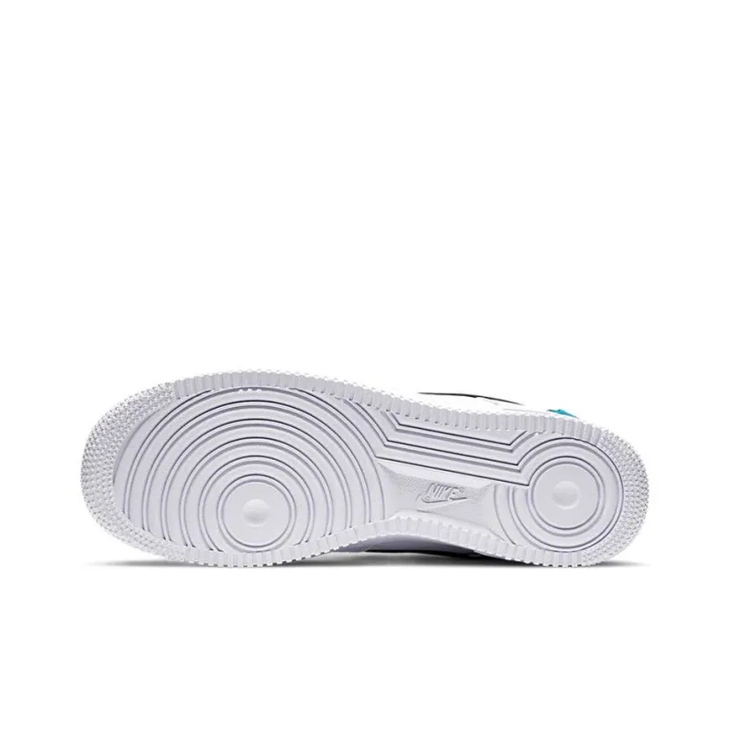 Nike Air Force 1 Low Worldwide White Blue Fury Black-4
