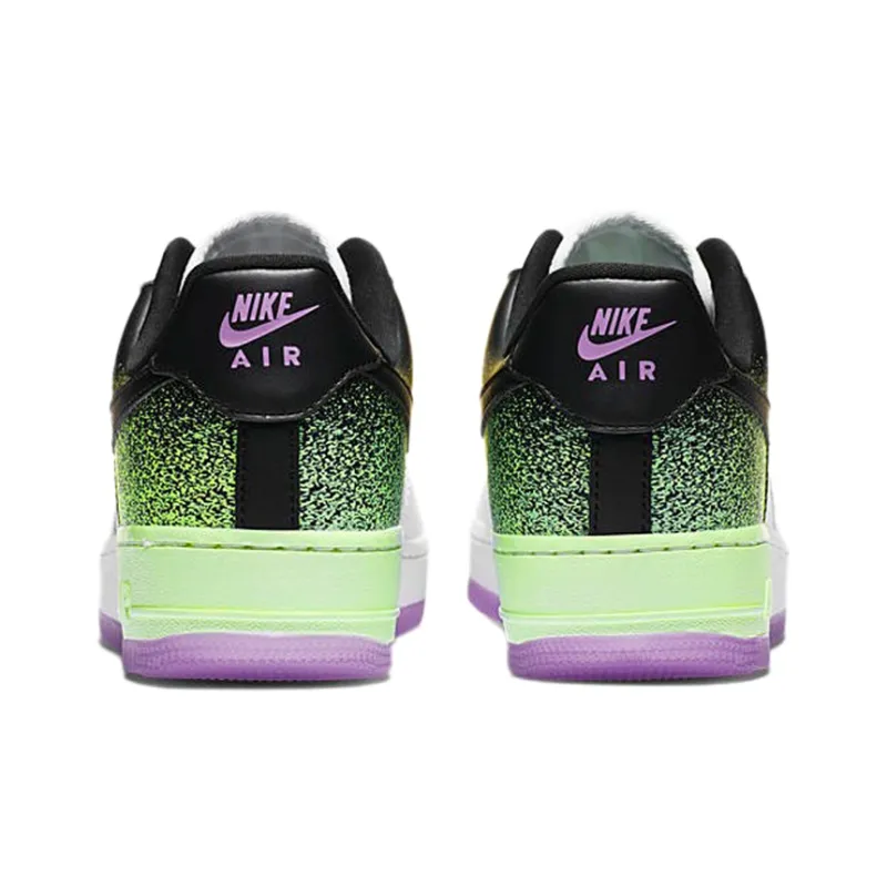 Nike Air Force 1 Low Splatter Barely Volt Fuchsia Glow Women's-4