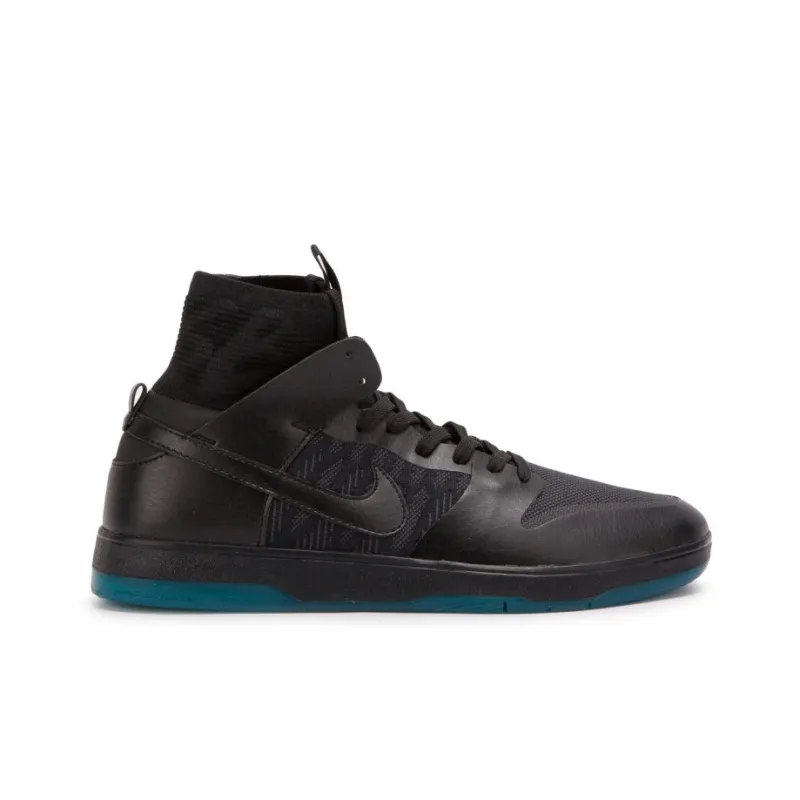 Nike Sb Dunk Elite High Black Dark Atomic Teal-1