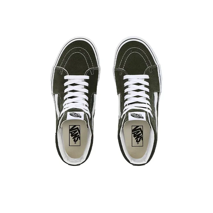 Vans SK8 HI Forest Night/True White Green-2