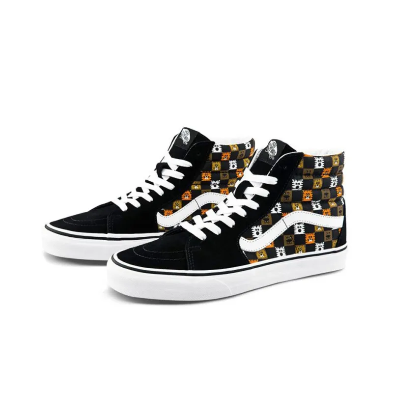 Vans SK8 HI Cartoon Black-1
