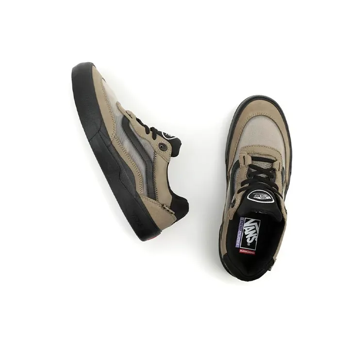 Vans Wayvee Nubuck Anti Slip And Wear Resistant Lightweight Low Top Skateboard Shoes Unisex Light Brown-3