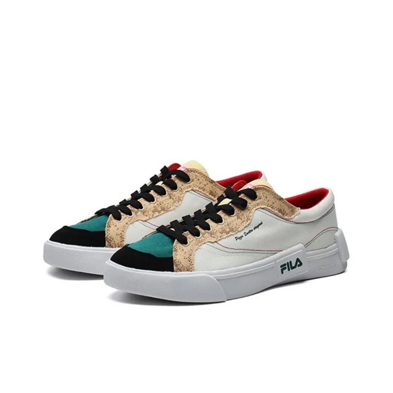 FILA FUSION Shoes 'Beige Teal White' Women's-2