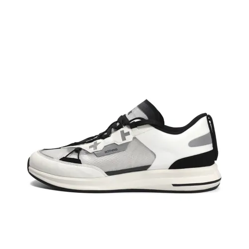 EQLZ EQUALIZER Skateboard Shoes Unisex Low-Top Clear White