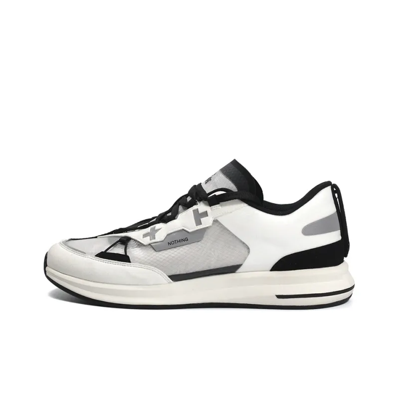 EQLZ EQUALIZER THE ROOTS BY GOKU Low-Top Skateboard Shoes Unisex Clear White-0