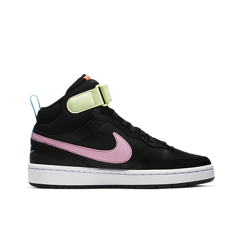 Nike Court Borough Mid 2 GS 'Black Pink Blue Fury' High Tops hotsell