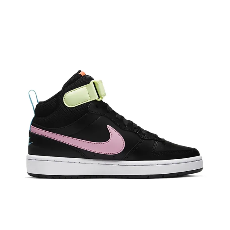 Nike Court Borough Mid 2 'Black Pink Blue Fury' GS-1
