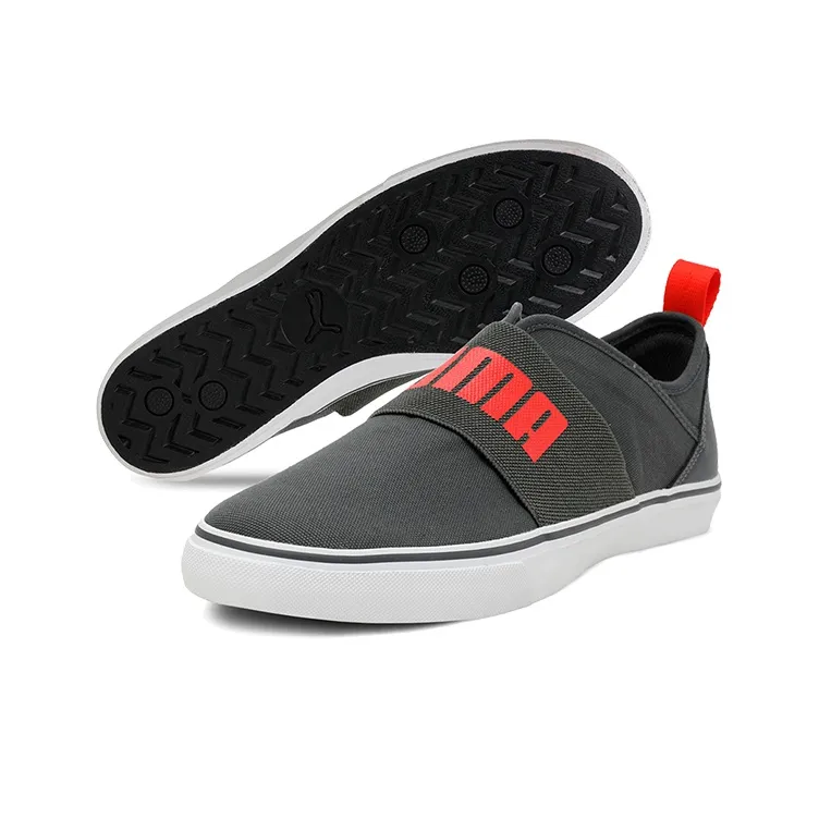 PUMA Frazer Slip On Idp Casual Sneakers Grey/White/Red-4