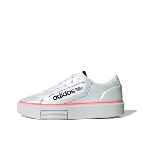 Adidas Sleek Super White Lilac Coral Women's