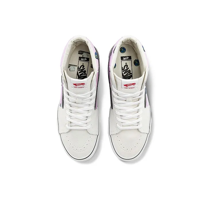 Sk8 Cali Thornhill Dewitt X Vault Vans Hi Lx 'Pink Doomsday Foreplay'-2