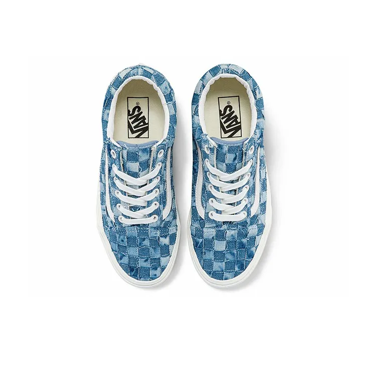 Vans Woven Old Skool Stackform Denim Multi Women's-2