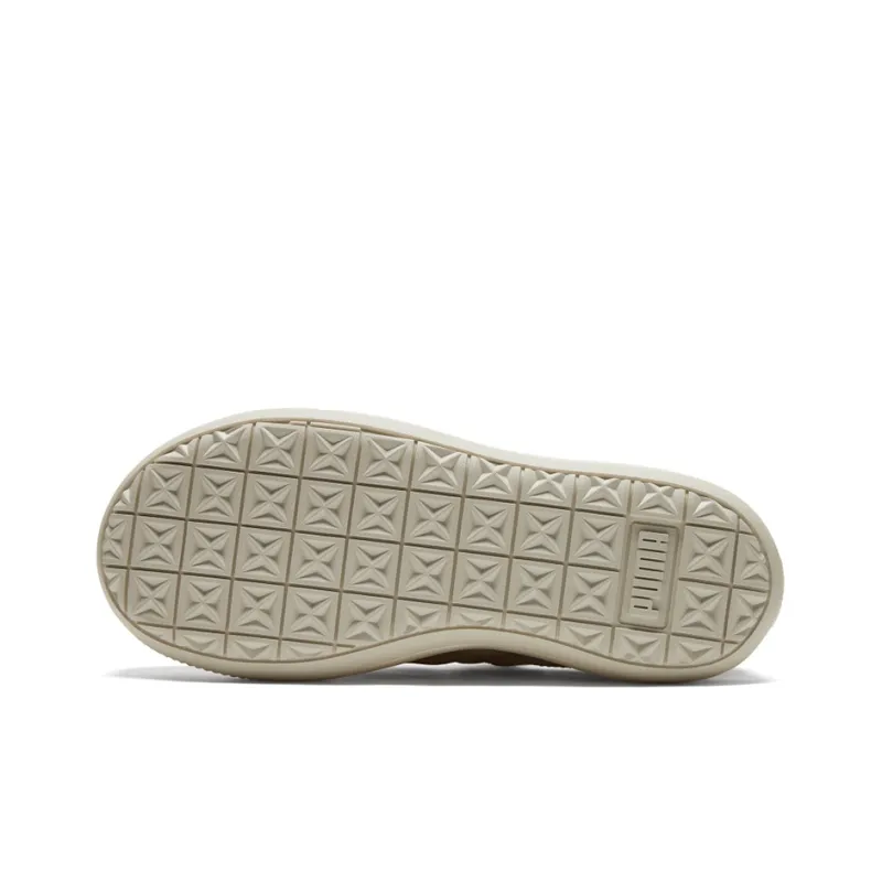 PUMA Suede Mayu Slip on Sneakers Ivory Women's-5