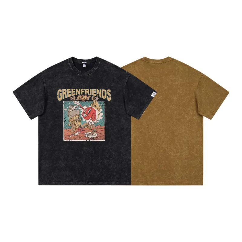 GF X Boredom Ape SS23 Co branded Series T Shirts Unisex-1