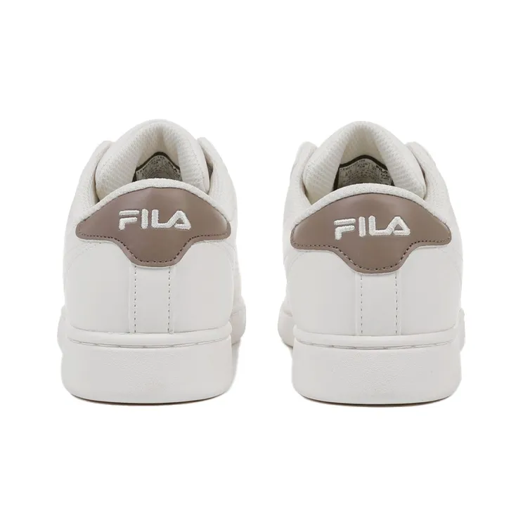 FILA Project 7 Slip Resistant, Abrasion Resistant, Lightweight Low Top Skateboard Shoes Unisex White Brown Korean Style-3