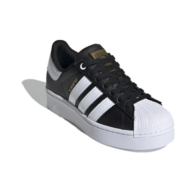 Adidas Superstar Bold Black White Women's-2