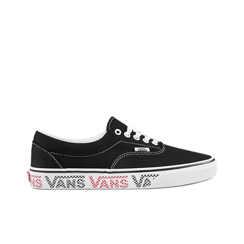 Vans The Era Checker Logo Black-1