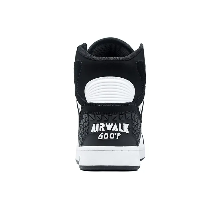 Airwalk Skateboard Shoes Men High-Top Black-3
