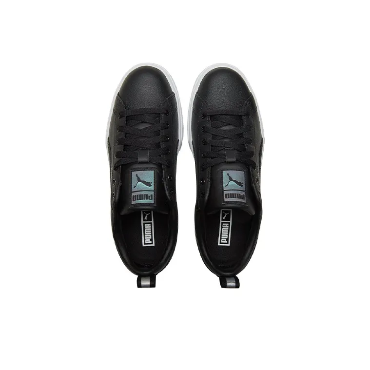 PUMA Mayze Lth Iridescent Sneakers Black/White Women's-3