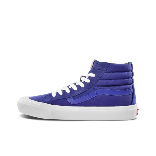 Vans Style 138 Skateboard Shoes Unisex High-Top Blue