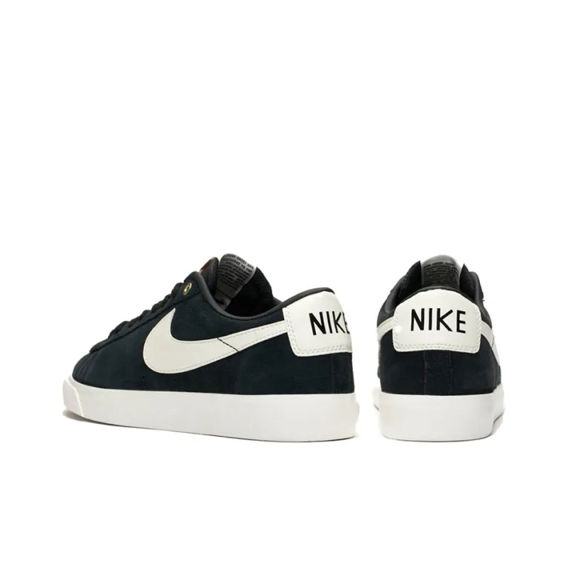 Nike Sb Blazer Low Gt Black Sail-3