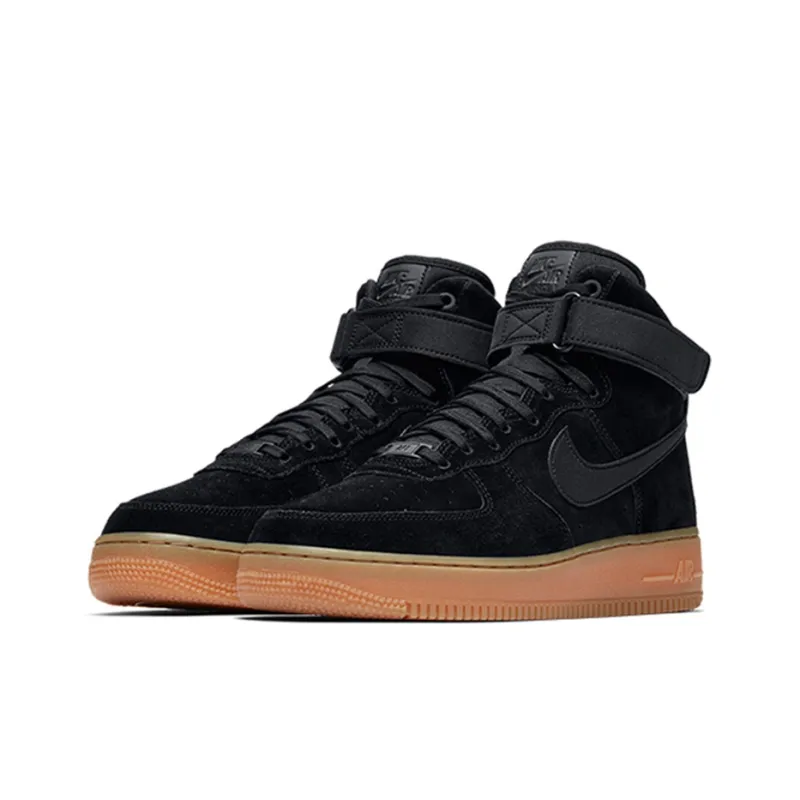 Nike Air Force 1 High '07 LV8 Suede Black Gum Medium Brown-2