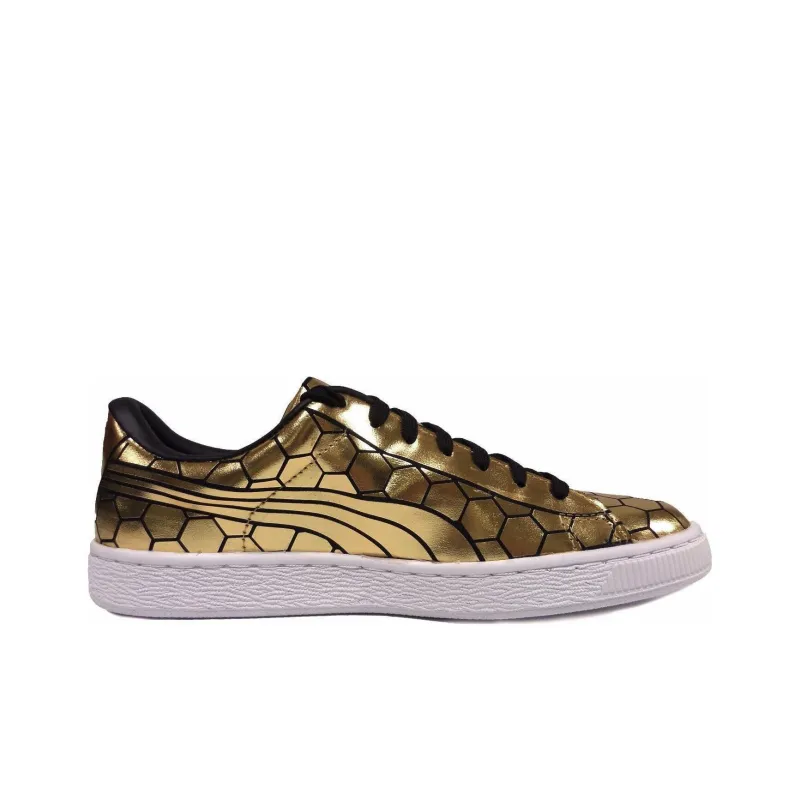 PUMA Basket Classic Metallic Gold-1
