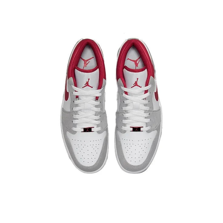 Jordan 1 Low Se Light Smoke Grey Gym Red-3