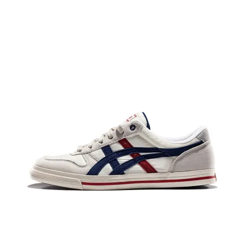 Asics Aaron Skateboard Shoes Men Low-Top White/Blue