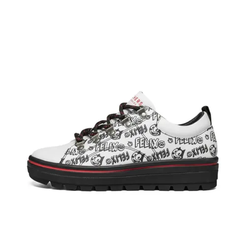 Skechers Street Cleats 2 Sneakers Black/White Women's