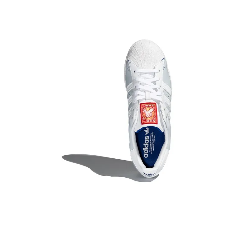 Adidas Originals Superstar 'Blue White Red'-3