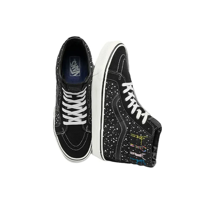 Vans SK8 Hi 38 Dx Skate Shoes Unisex Black-3