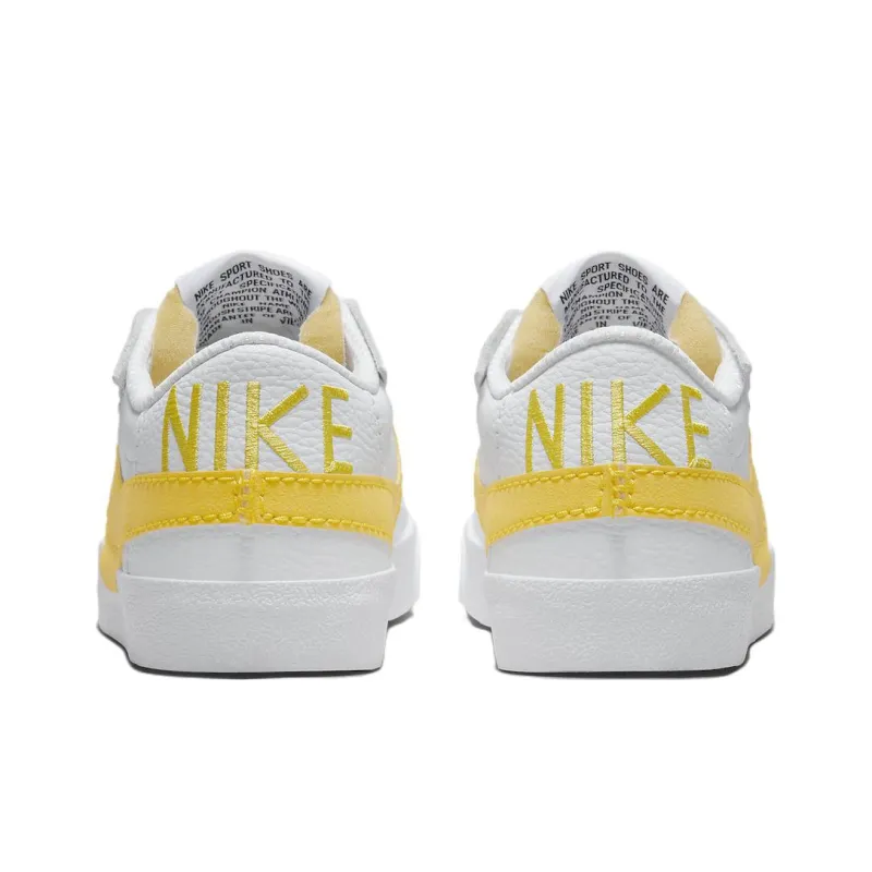Nike Blazer Low Jumbo 'White Vivid Sulfur'-4