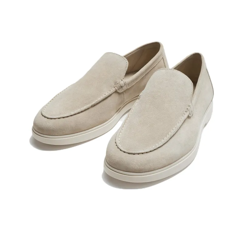 ZARA Loafers Men's Light Beige Yellow-1