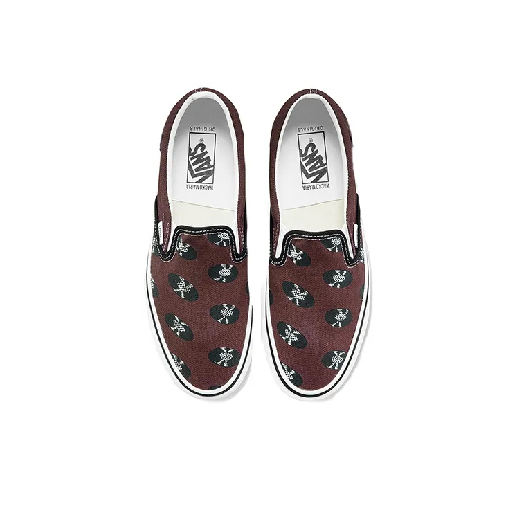 Vans Wacko Maria X Og Classic Slip On 'Brown Records'-2