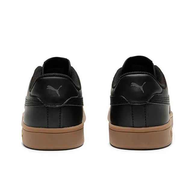 PUMA Smash V2 Low Black/Brown-4