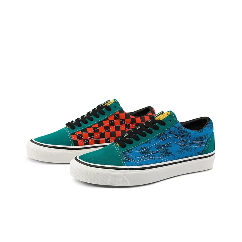 Vans Style 36 Blue Green Contrasting Colors Unisex 'Blue Green Black'-1